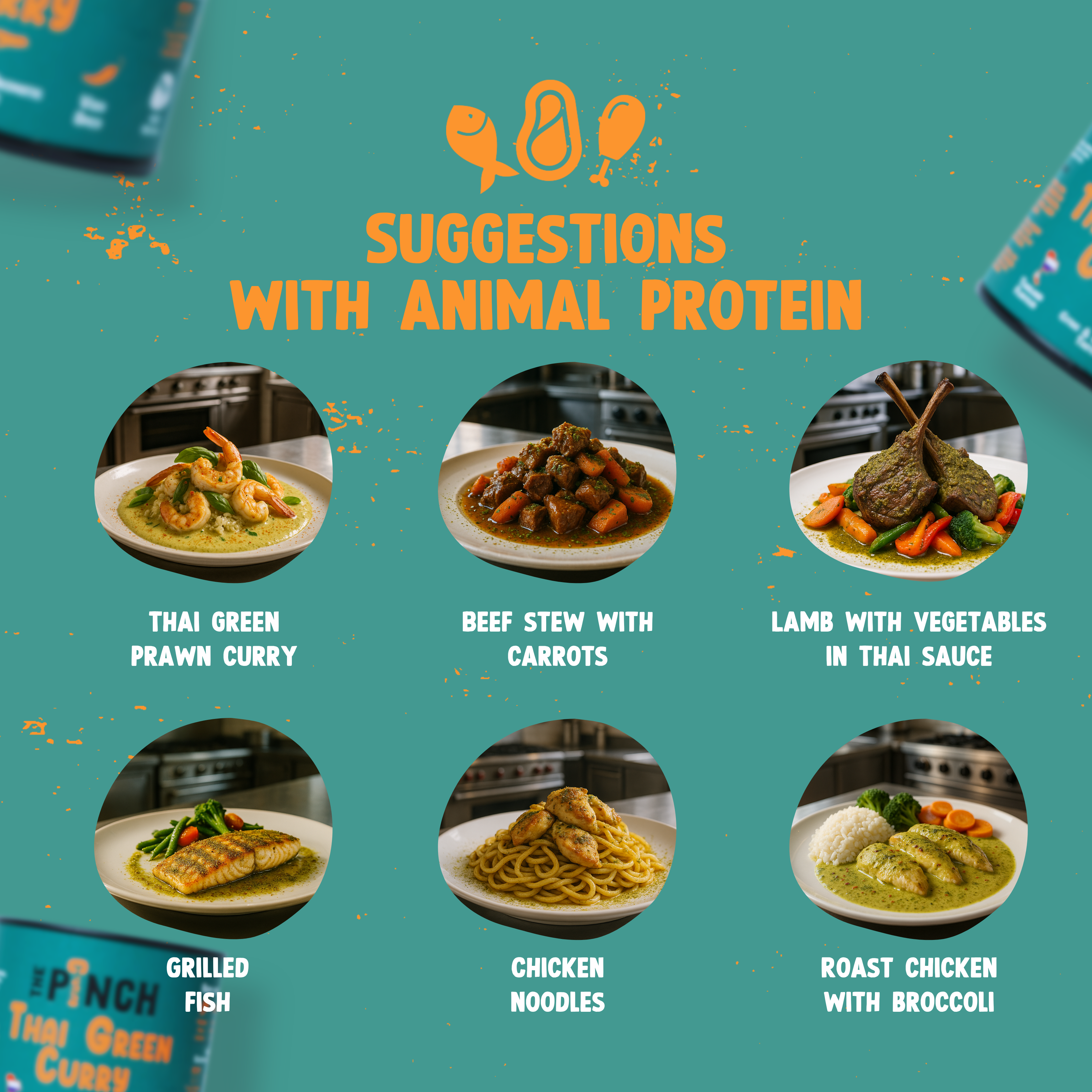 The Pinch - World Spice Blends – Großhandel Gewürzmischungen – Thailändisches Grünes Curry (Caril Verde) – 45 g5