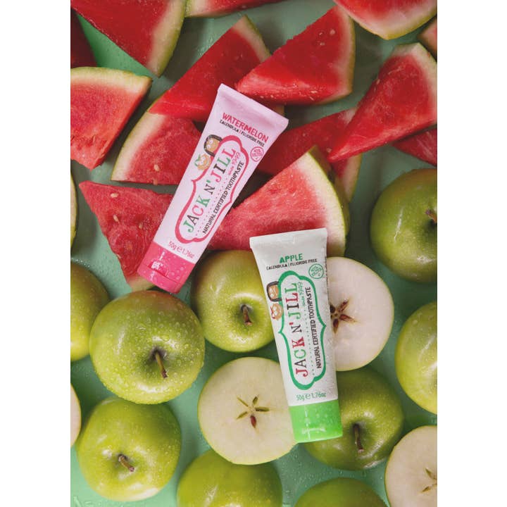 Jack N' Jill Kids - Wholesale Toothpaste - Jack N' Jill Natural Certified Toothpaste Apple & Watermelon