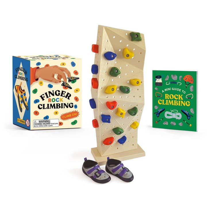 Hachette Book Group - Wholesale Gag Gift/Novelty Gift - Finger Rock Climbing: Climb On!