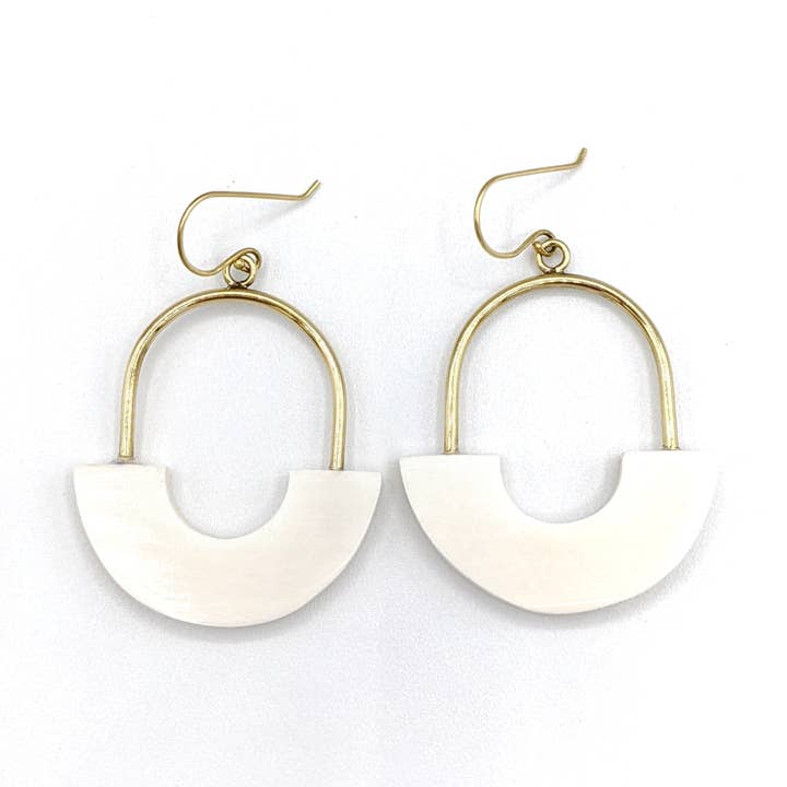 Grain of Rice Project - Wholesale Dangle Earrings - Zuri Earrings0