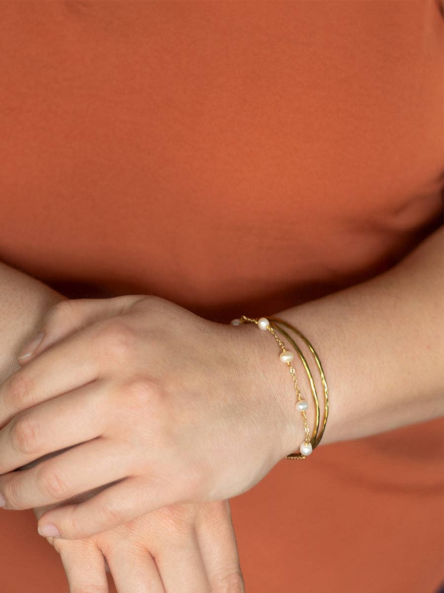 Jimani Collections - Vendita all'ingrosso Bracciale a polsino - Bracciale Malik Pearl2