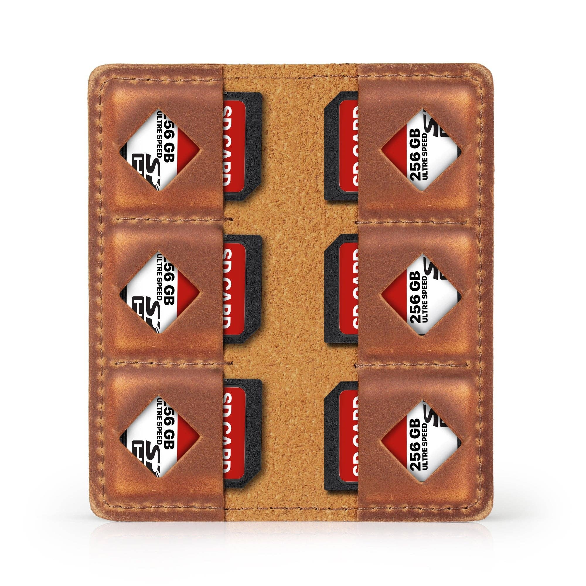 Londo - Vendita all'ingrosso Porta carte - Unisex - Supporto per schede SD MegaGear in pelle46