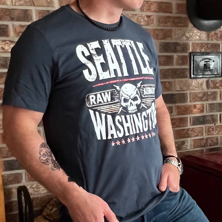 Seattle Grunge Scene Tee for wholesale by Gibbso
