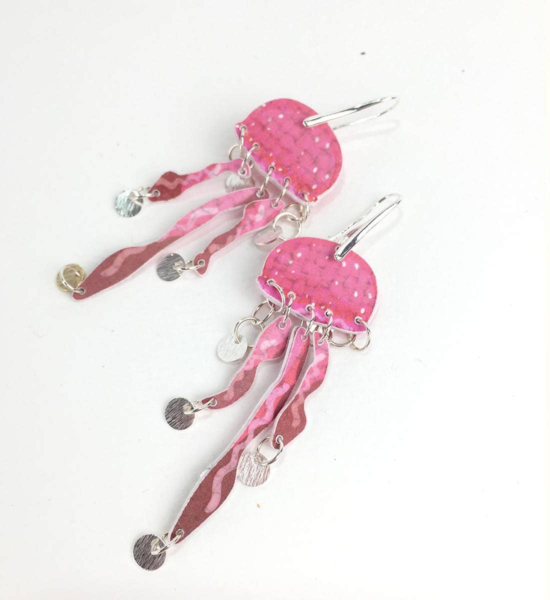 Pipapaper - Wholesale Dangle Earrings - PINK MEDUSA EARRINGS0
