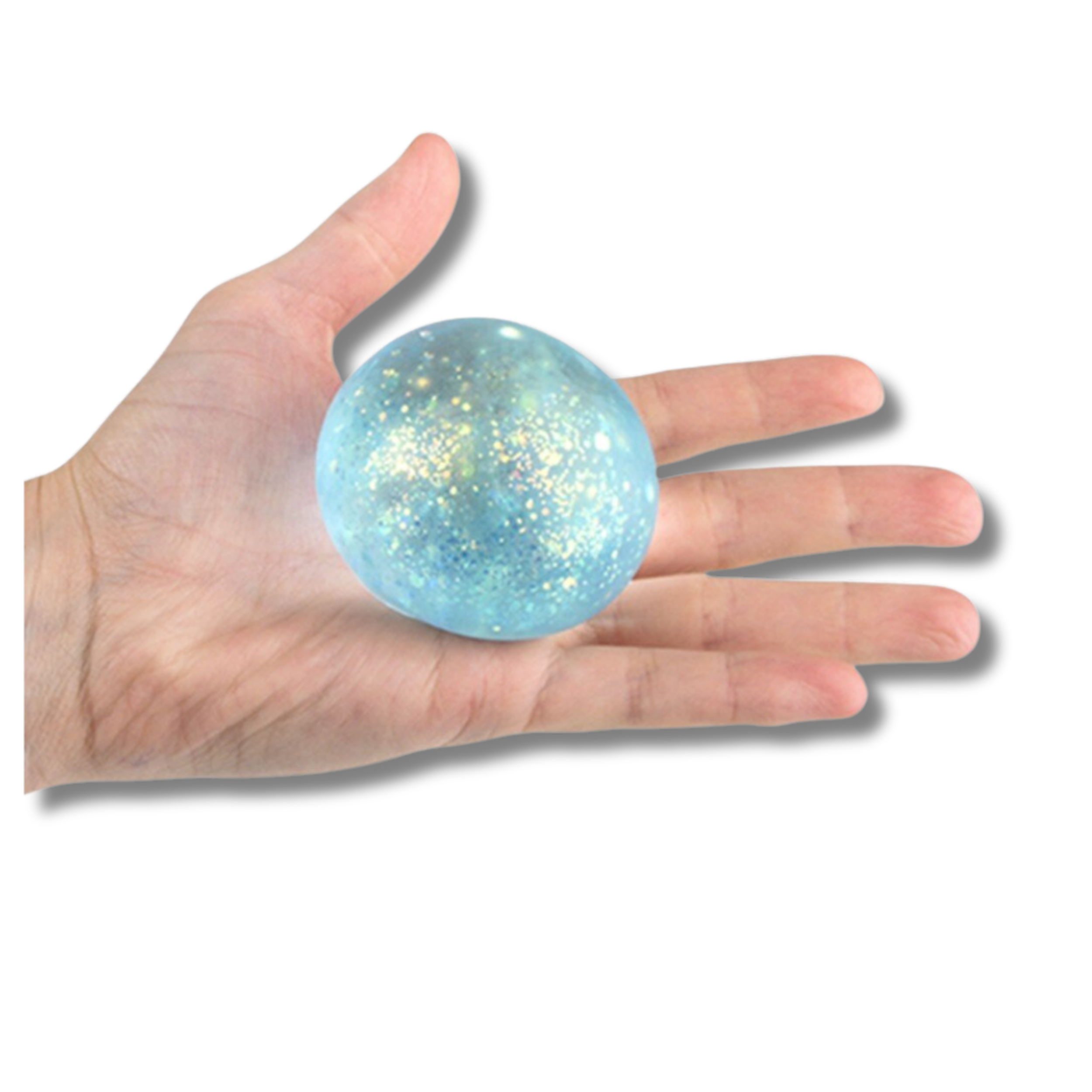 JSBlueRidge Toys - Wholesale Fidget Toy - Kids - Holiday Glitter Squeeze Fidget Sugar Ball Kids Toy- Assorted1