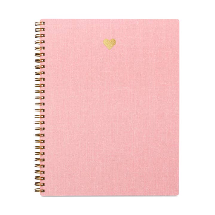 Appointed - Wholesale Notebook - Limited Edition: Heart Notebook in Blossom Pink0