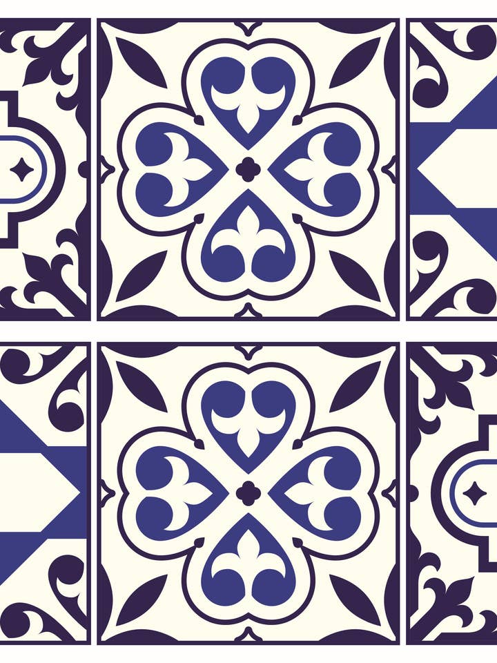 Muursticker met tegelmotief voor wholesale door The Design Department b.v.