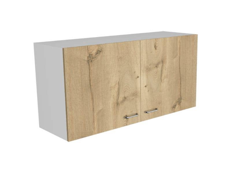 TUHOME FURNITURE - Vendita all'ingrosso Armadietto - Mobile a muro Napoles con doppia anta e due ripiani3