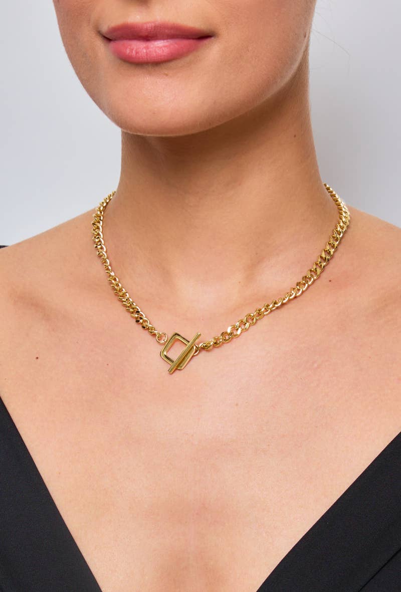 BYREN | ÉLINE L'ATELIER - Wholesale Pendant/Charm Necklace - 224AQ22 stainless steel thick necklace0