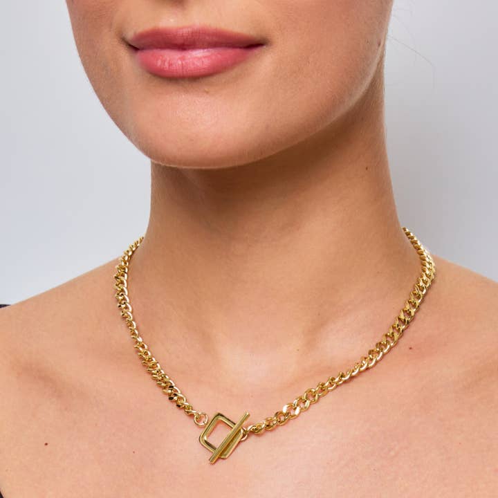 BYREN | ÉLINE L'ATELIER - Wholesale Pendant/Charm Necklace - 224AQ22 stainless steel thick necklace0