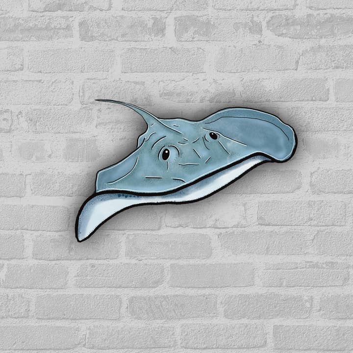 3" Stingray Sticker for wholesale by the weird emporium