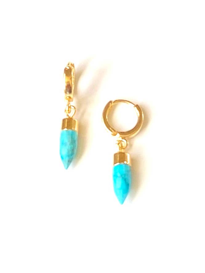 Bullet Huggie Earrings for wholesale by Heather Kahn