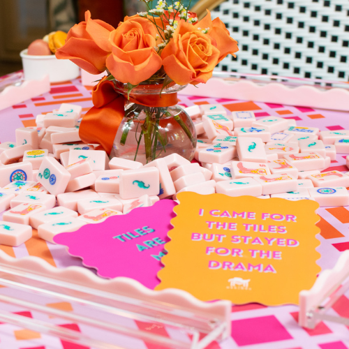 My Fair Mahjong - Vente Jeux de société - TAPIS DE MAHJONG  |  Brightside  |  33" x 33"5