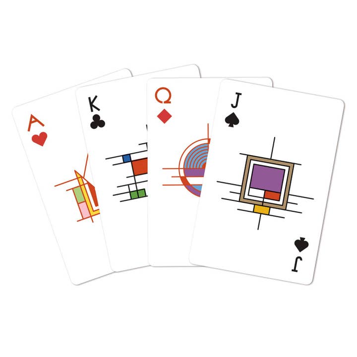 Chronicle Books - Wholesale Playing Cards - Frank Lloyd Wright Playing Card Set