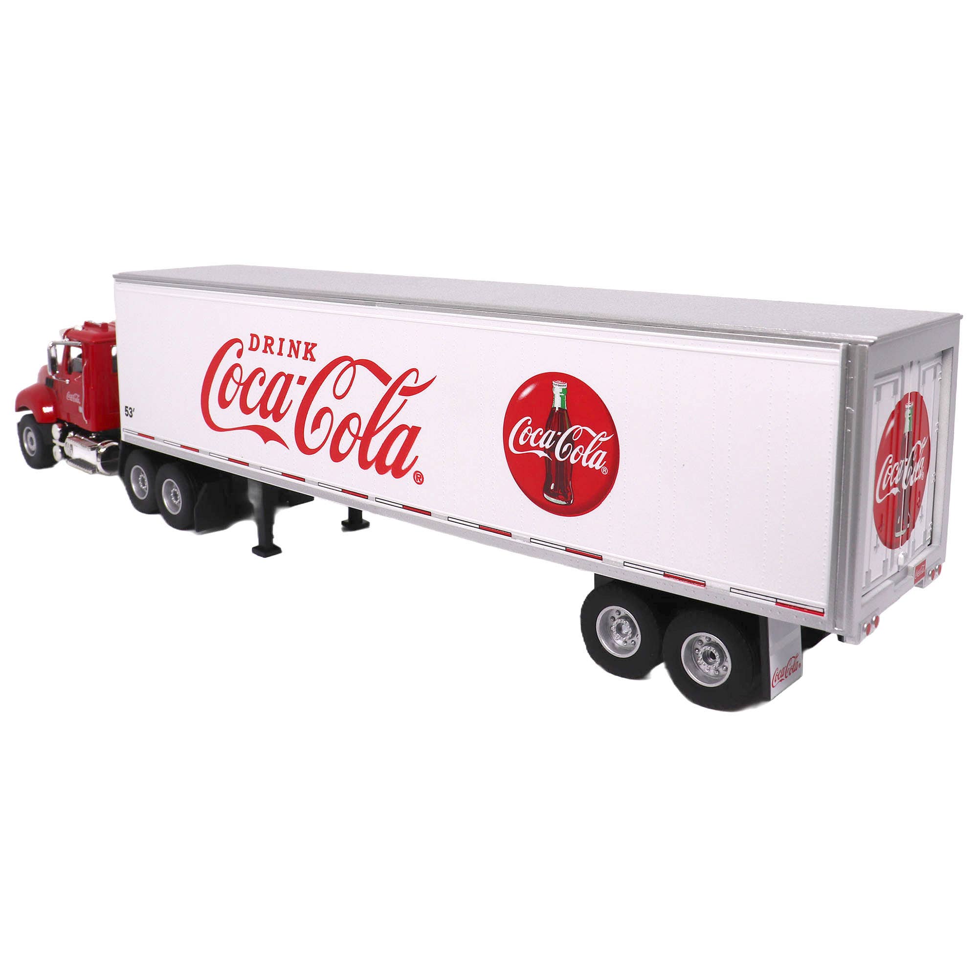 Motor City Classics, Inc. - Wholesale Decorative Tabletop Object - 1:50 Scale Coca-Cola 53' Tractor Trailer Diecast Model5