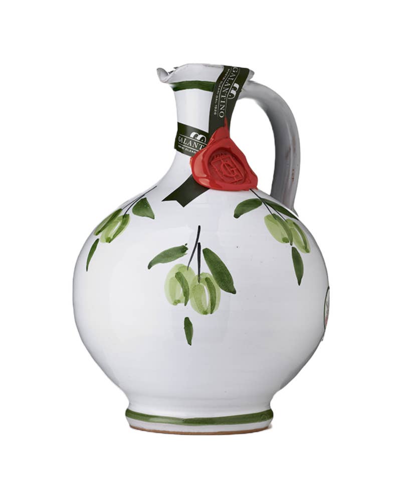 Zia Pia - Wholesale Olive Oil - Rita Extra Virgin Olive Oil Ceramic by Galantino
