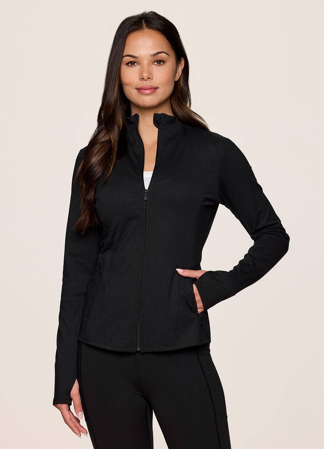 RBX Active - Wholesale Athletic Jacket - Women's - Studio Daily Super Soft Mock Neck Jacket5