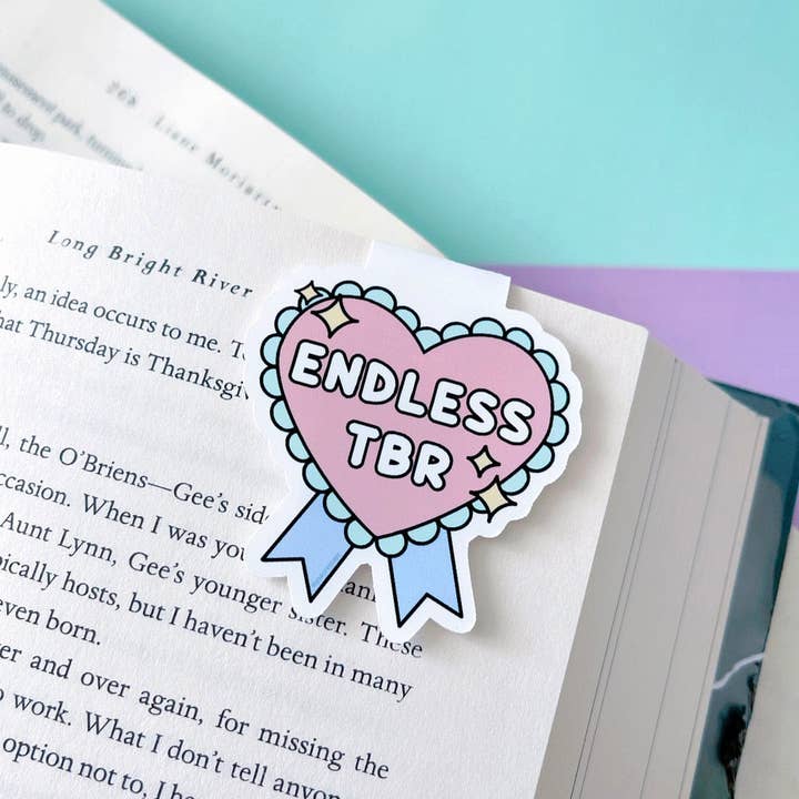 Marque-page magnétique Endless TBR pour la vente par My Secret Copy