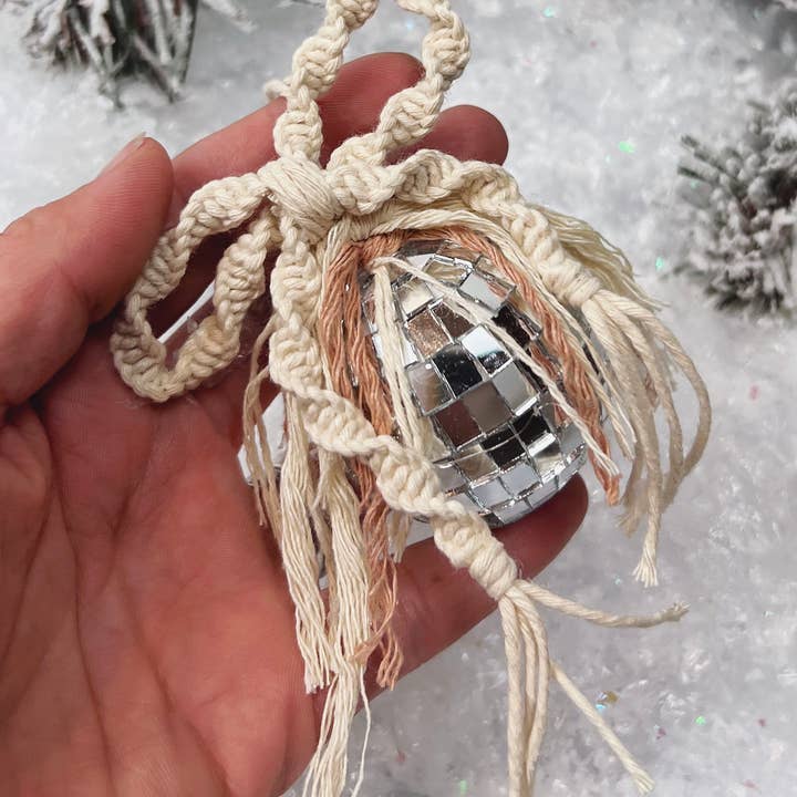 Boho Disco Ornament for wholesale by Studio Jane