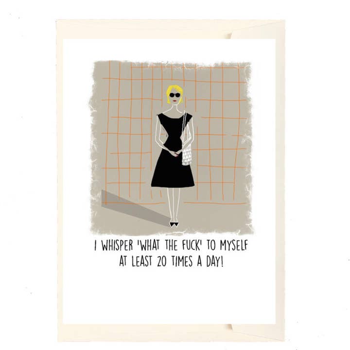 I Whisper WTF to Myself for wholesale by Paperlove Boutique