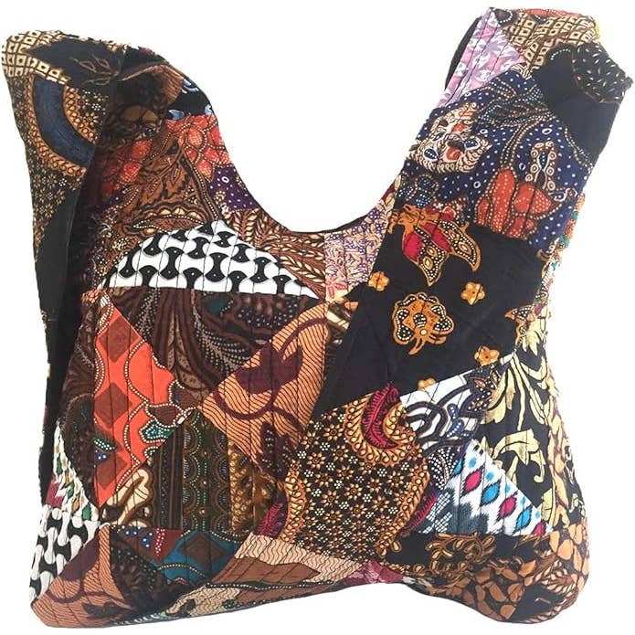 OMA - Eclectic Home - Wholesale Tote Bag - Women's - Cotton Quilted Patchwork Beach Bag Shoulder Tote Bag Boho 2