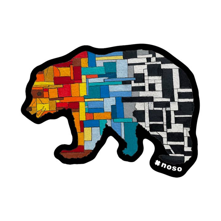 Glass Bear for wholesale by Noso Patches