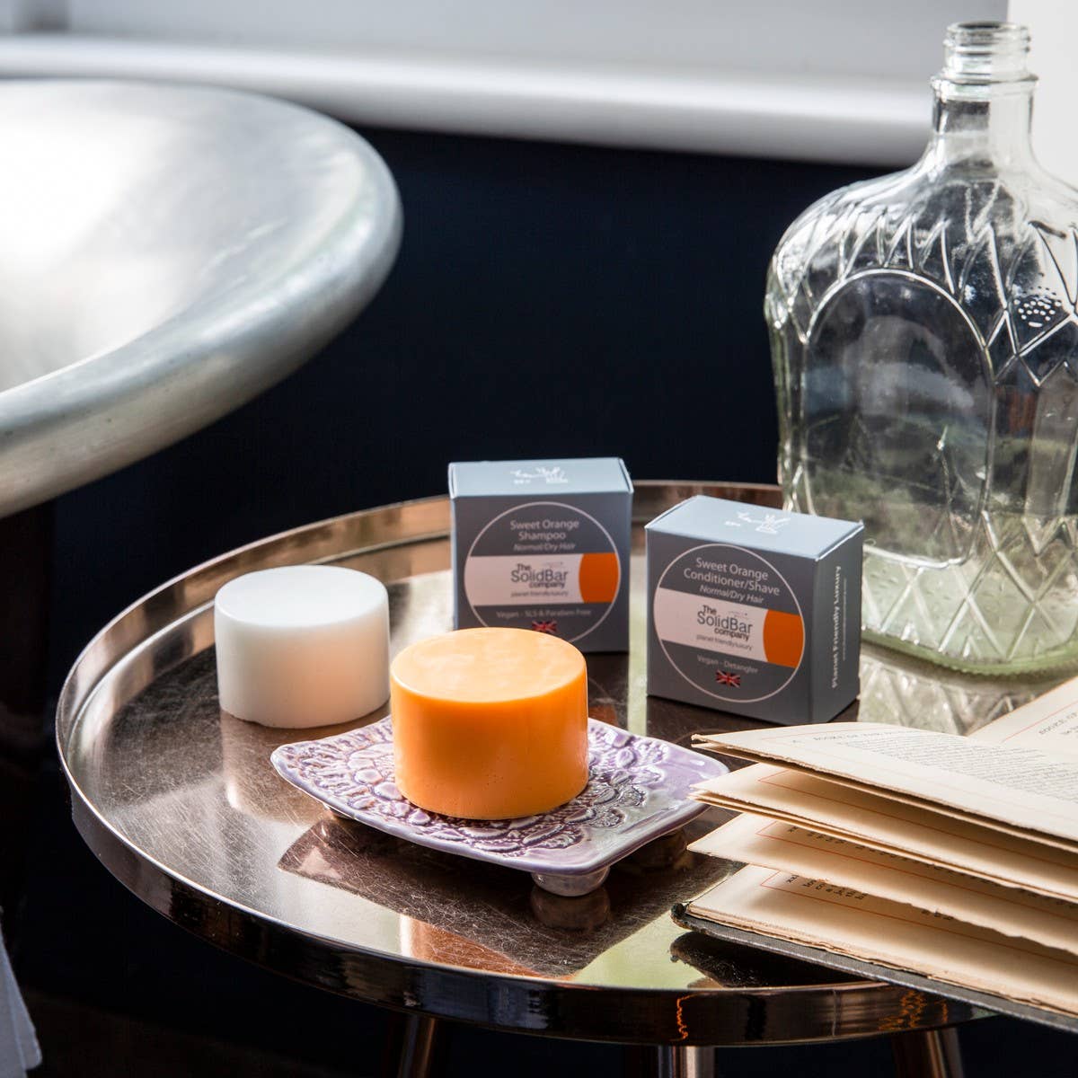 The Solid Bar Company - Wholesale Shampoo Puck/Solid Shampoo - Hair Shampoo Bar - Luxury Botanical/Woodland Normal/Oily2