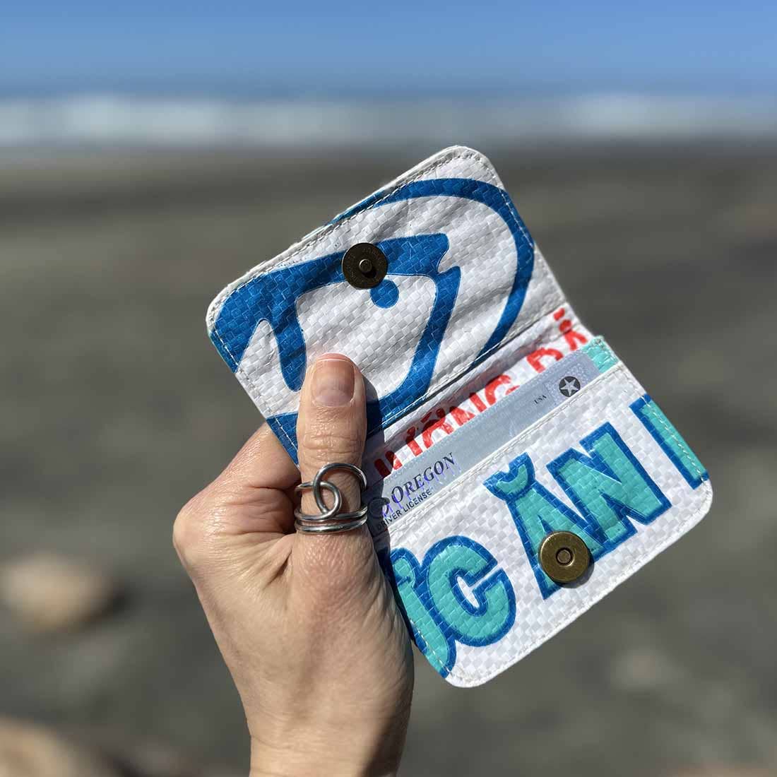 Malia Designs - Vente Porte-cartes – femme - Porte-cartes pour sac d'alimentation recyclé8