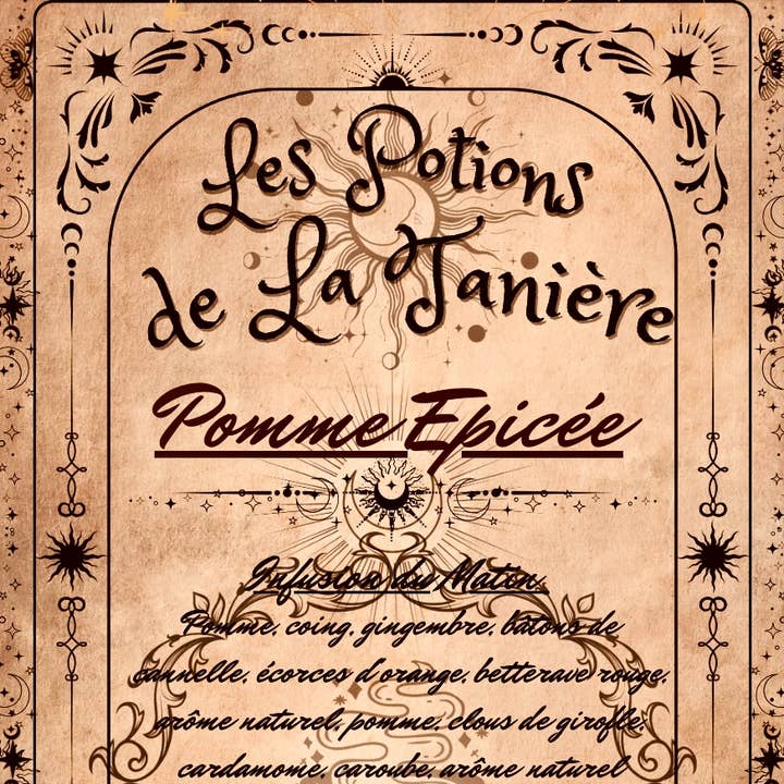 Desarwen - Wholesale Health/Detox Tea - Potion de La Taniere Spicy Apple Herbal Tea