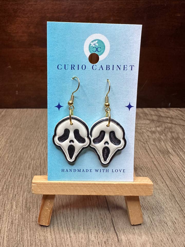 SCHREEUW! - Oorbellen van polymeerklei voor wholesale door Curio Cab