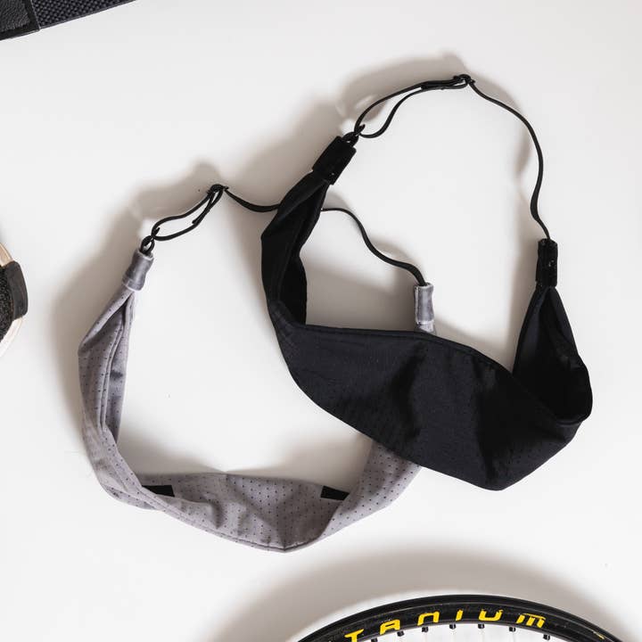 Frog Sac - Wholesale Sports Headband - Women's - Adjustable No Slip Mesh Sport Headbands - Athletic Hair Band