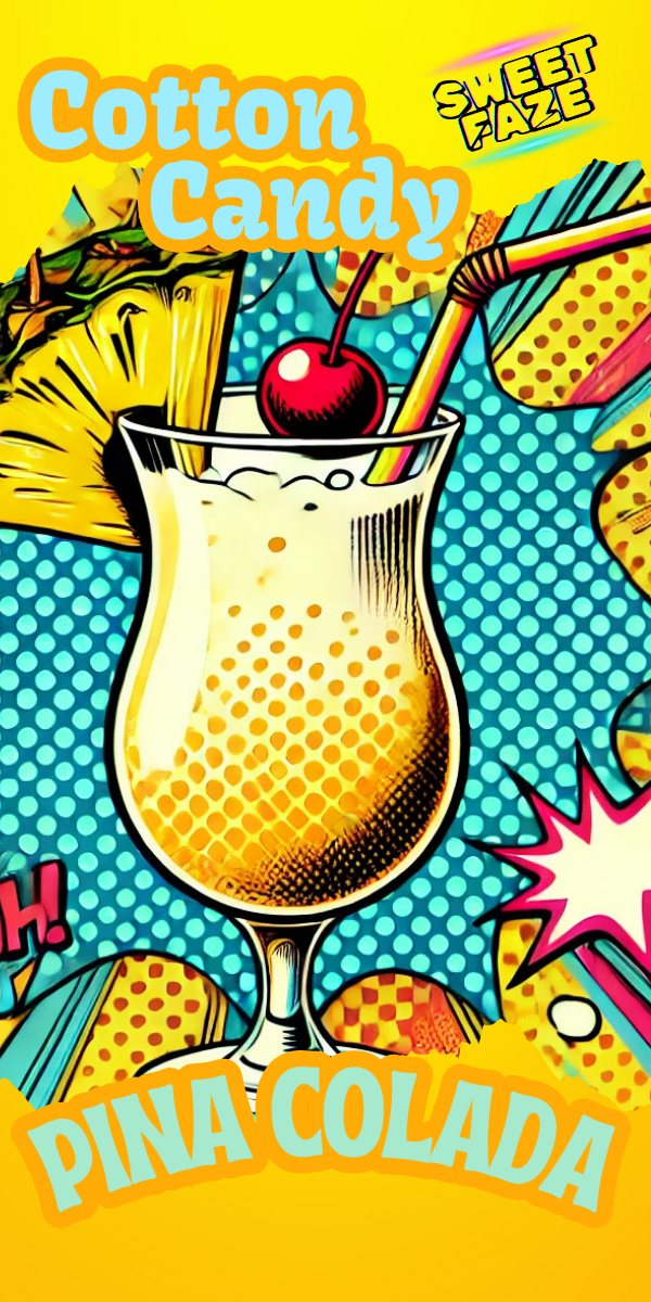 Sweet Faze LLC - Wholesale Cotton Candy - Handmade Pina Colada Cotton Candy - Wholesale1