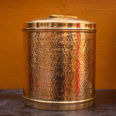 Brass Storage Pawali/Drum voor wholesale door SAMA Homes