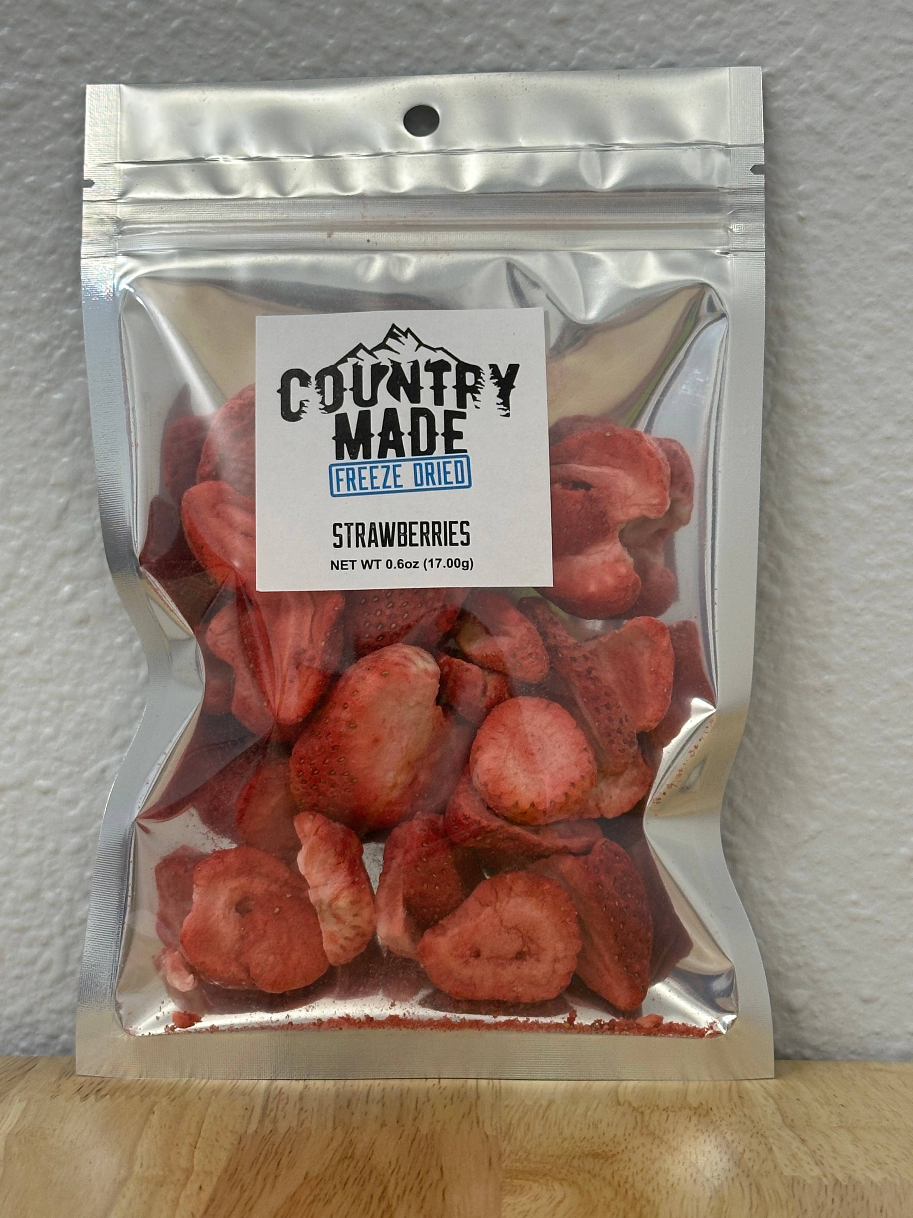 Country Made - Wholesale Dried/Dehydrated Fruit - Freeze Dried Strawberries 0