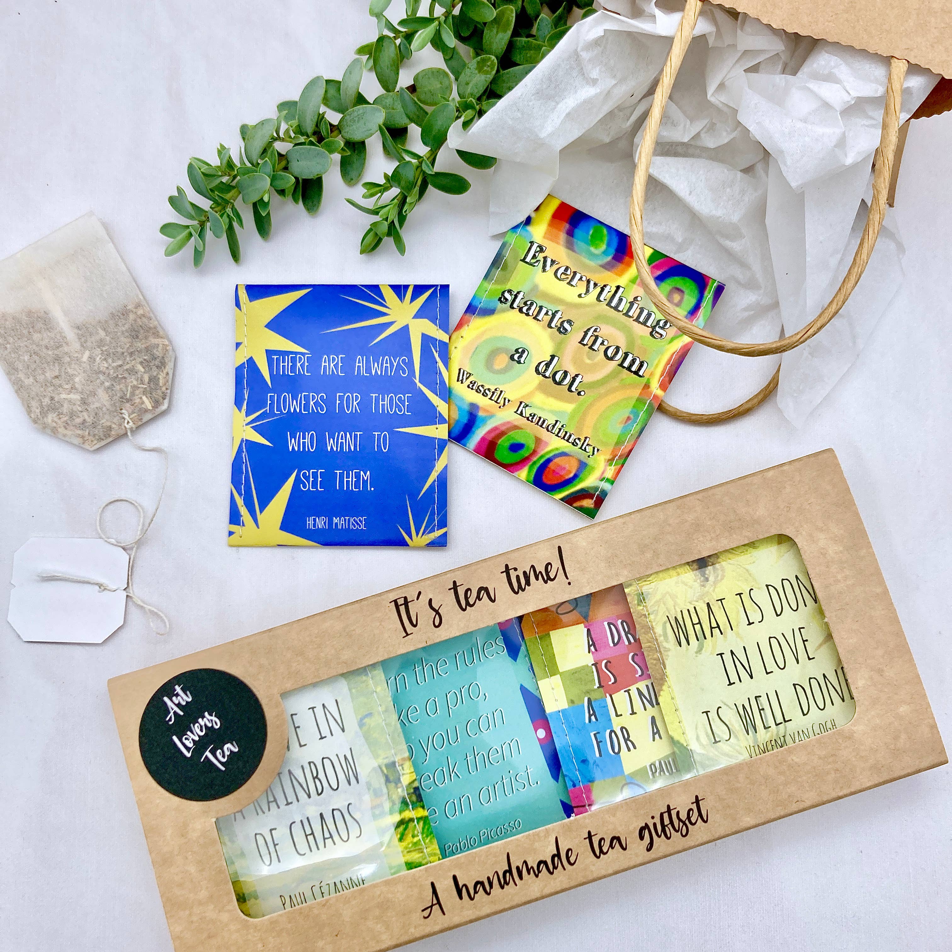 Victoria Mae Designs - Wholesale Tea Bags - Art Lovers Tea Gift3