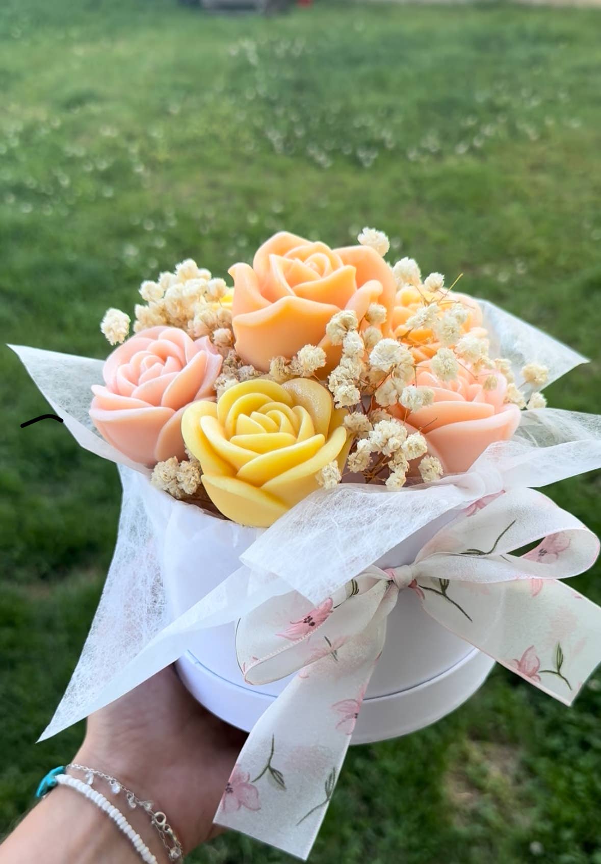 MURI CREATIONS - Wholesale Novelty Candle - Bouquets of fondants6