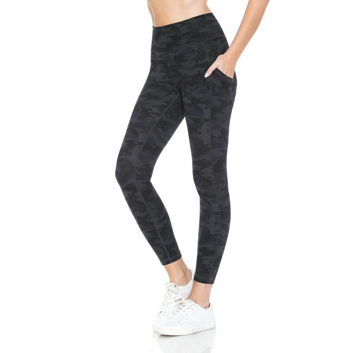 MULTI Premium Nylon Activewear Print Capri Leggings (25" Indersøm) for engroshandel på Faire