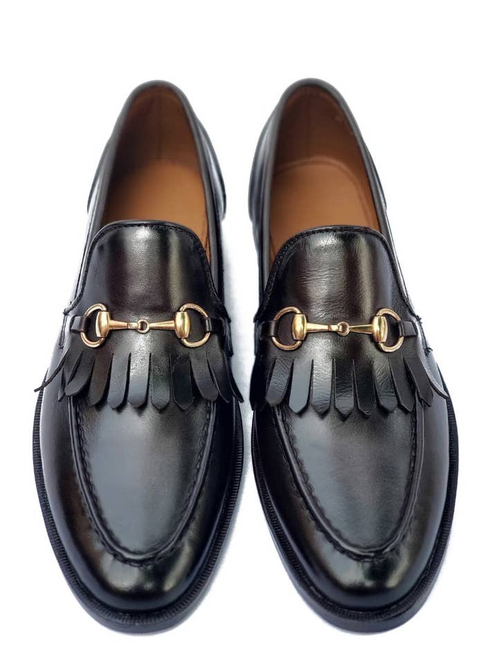 DeVogue – Großhandel Loafer – Herren – Bart-Kuh-Leder-formale zweifarbige Loafer