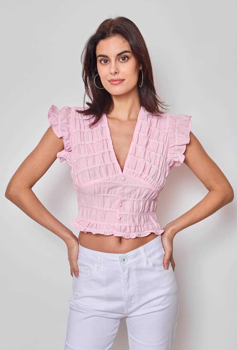 KY CREATION PARIS - Wholesale Blouse - Women's - Flared sleeve top9