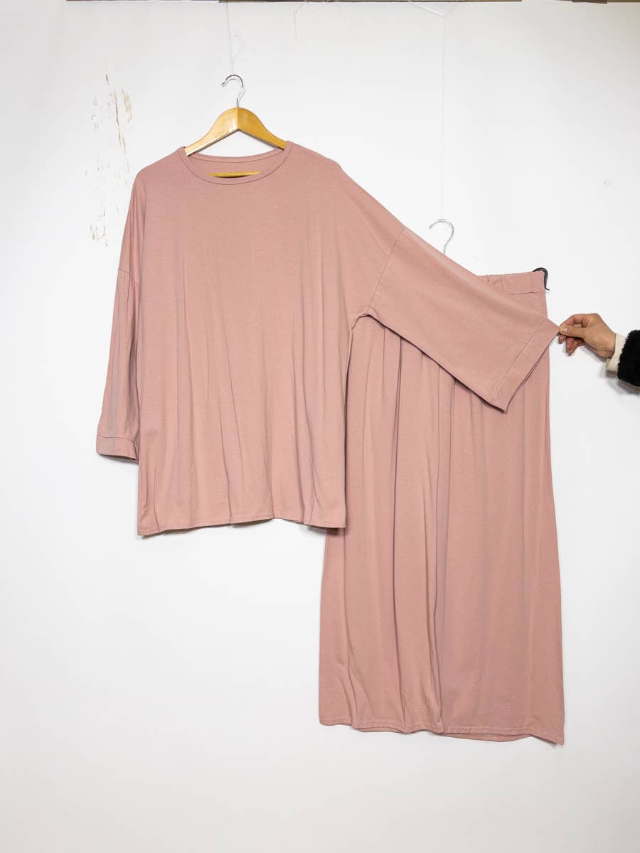 IDEAL OUTFIT - Vente Ensemble haut et pantalon (PAS d'intérieur) - Femme - Abaya ensemble ref:2335-59 COT5