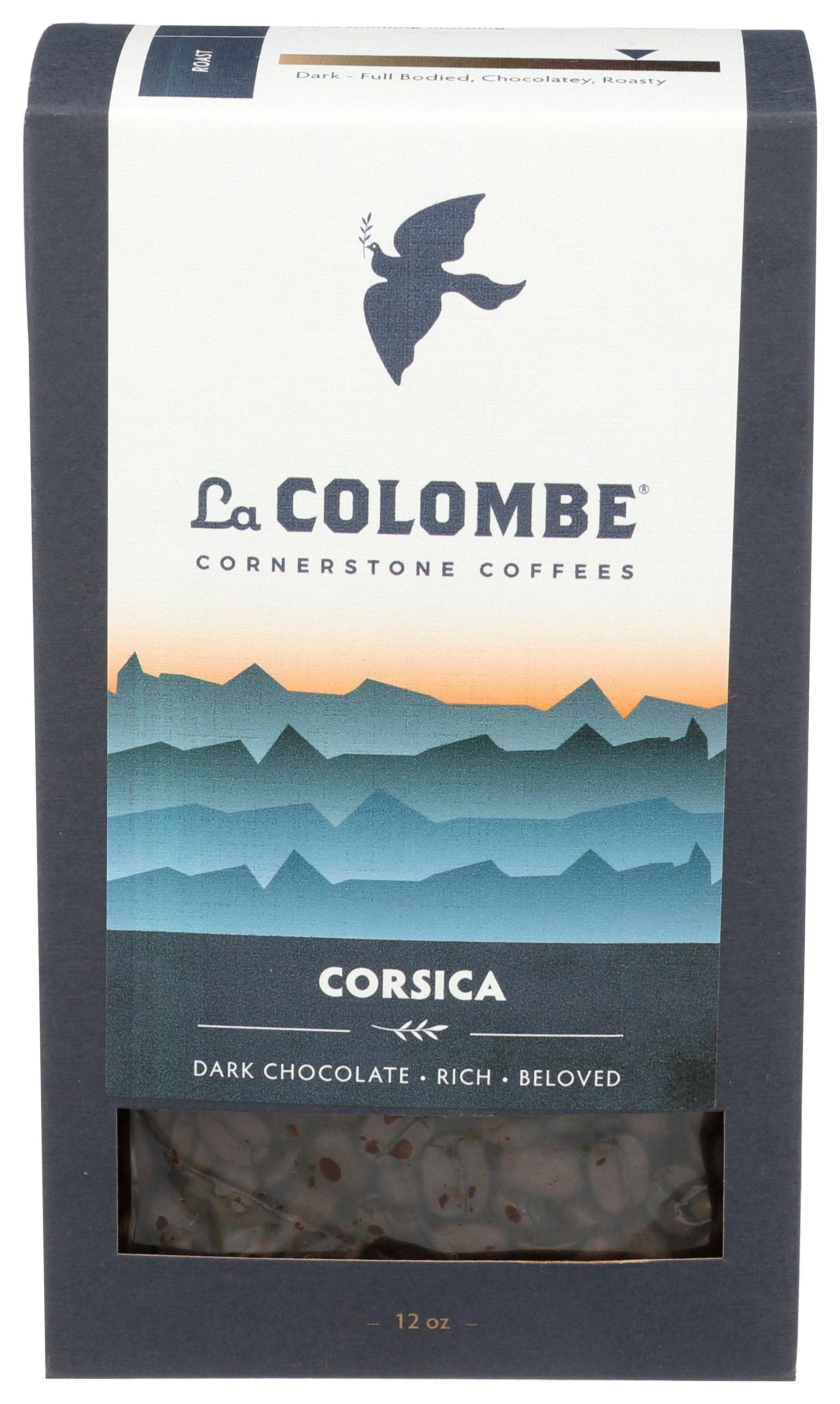 Everyday Supply Co - Wholesale Coffee Beans - LA COLOMBE COFFEE WHL BEAN CORSICA - Case of 40