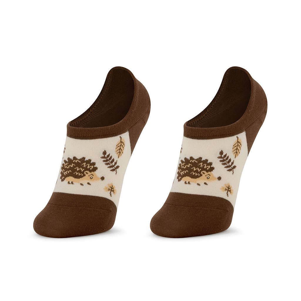 KYLIE CRAZY - Wholesale Socks - Women's - HEDGEHOG invisible cotton sock, original and fun0