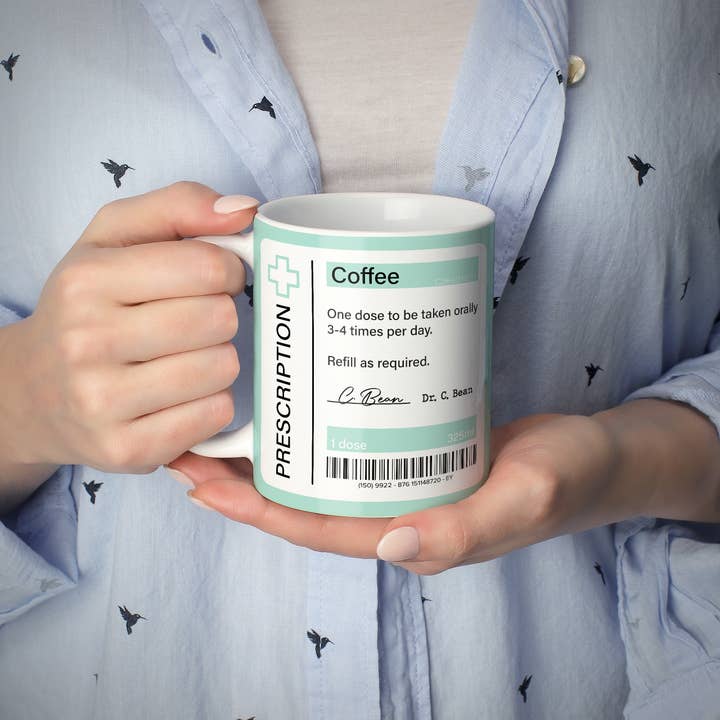 Mug Monster - Venta al por mayor Taza - Taza de café con receta divertida regalo para droguía/farmacia