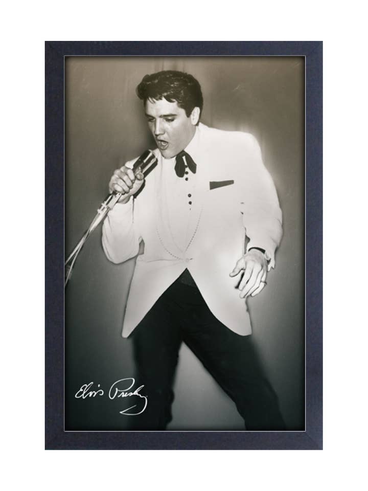 Elvis - Impression encadrée Concert pour la vente par Pyramid America