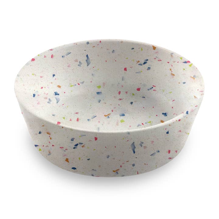 TarHong – wholesale Pet bowl – Cat/dog – Terrazzo Bright Pet,Bamboo Powder+Melamine,Dishwasher Safe