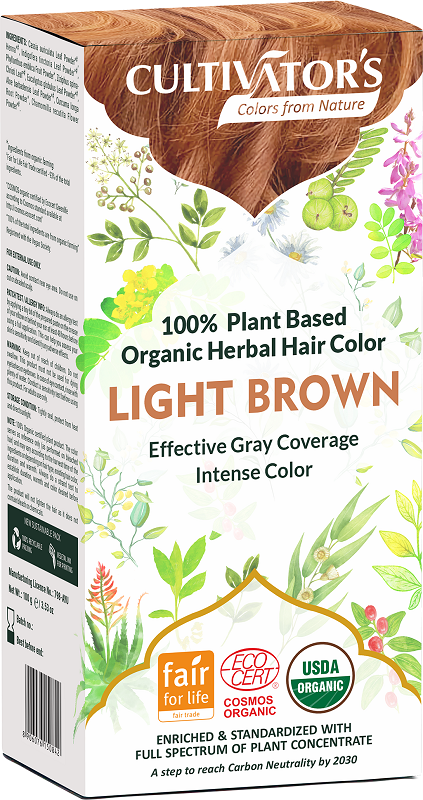Bionature - Wholesale Hair Dye - Organic vegetable dye Light Golden Brown 100 gr. Ecocert1