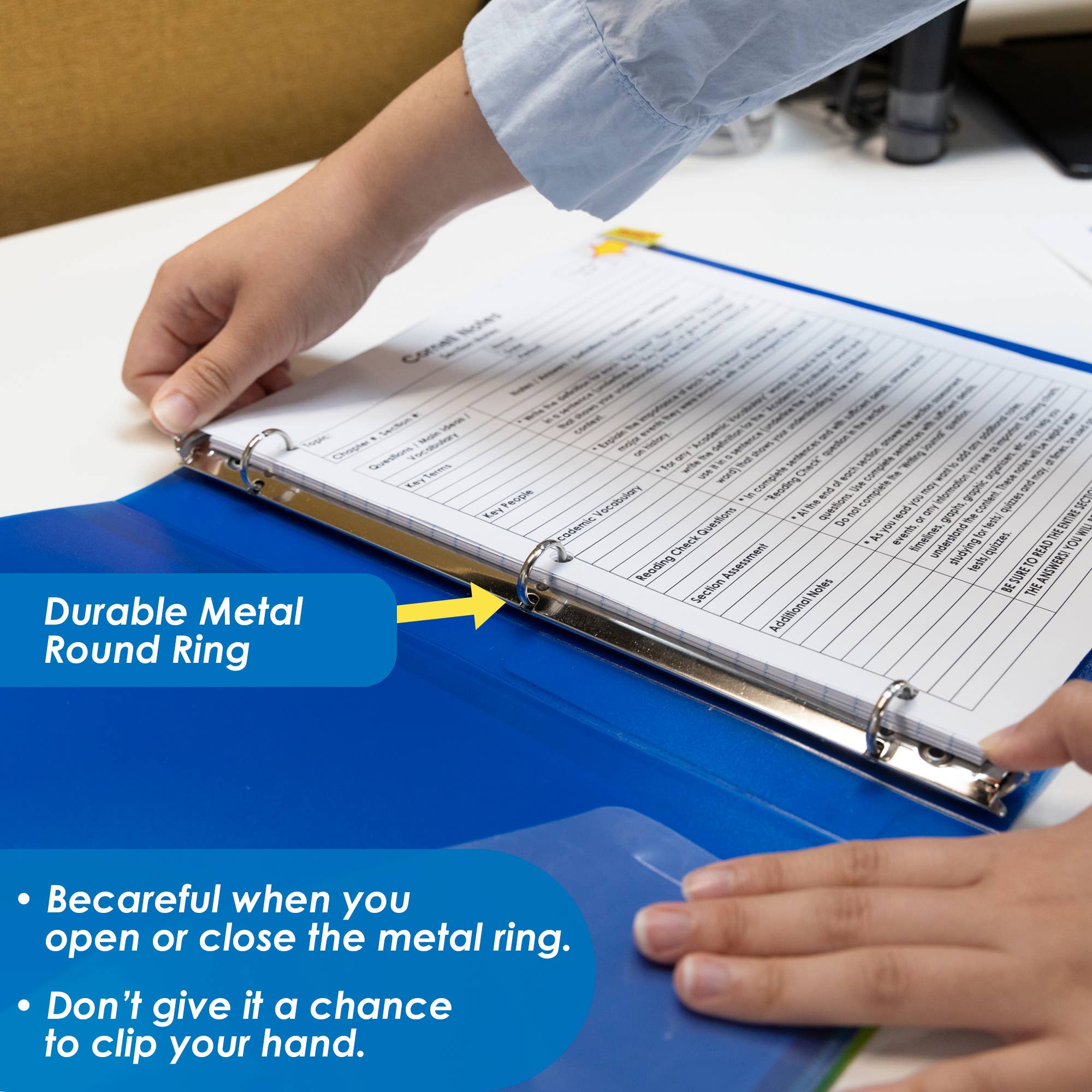 BAZIC Products - Wholesale Binder - 0.5" Poly 3-Ring View Presentation Binder w/ Pocket2