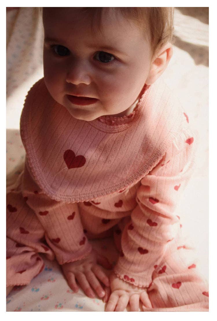 Little Trendy - Wholesale Jumpsuit - Baby - Baby pure cotton heart bow printed jumpsuit romper4