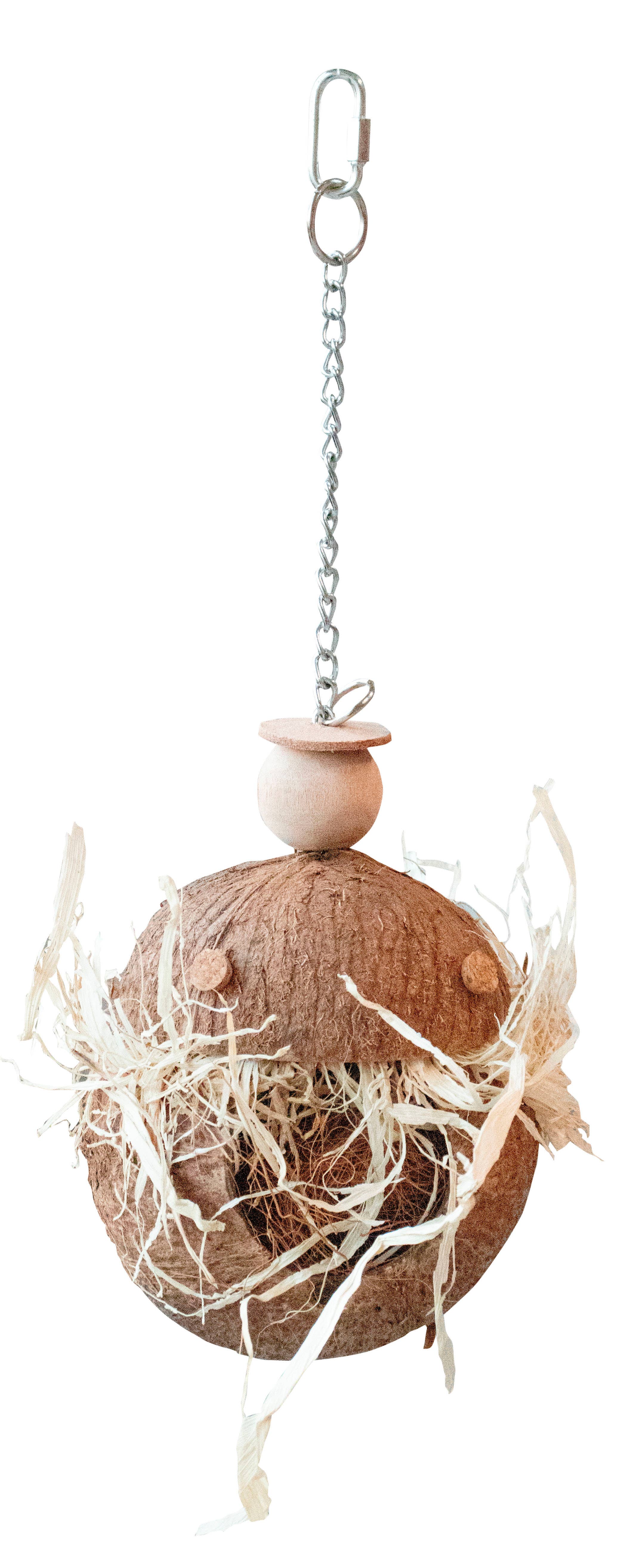 Bubimex - Wholesale Pet Toy - Cat/Dog - Coconut covered with coconut fiber 33x12cm0