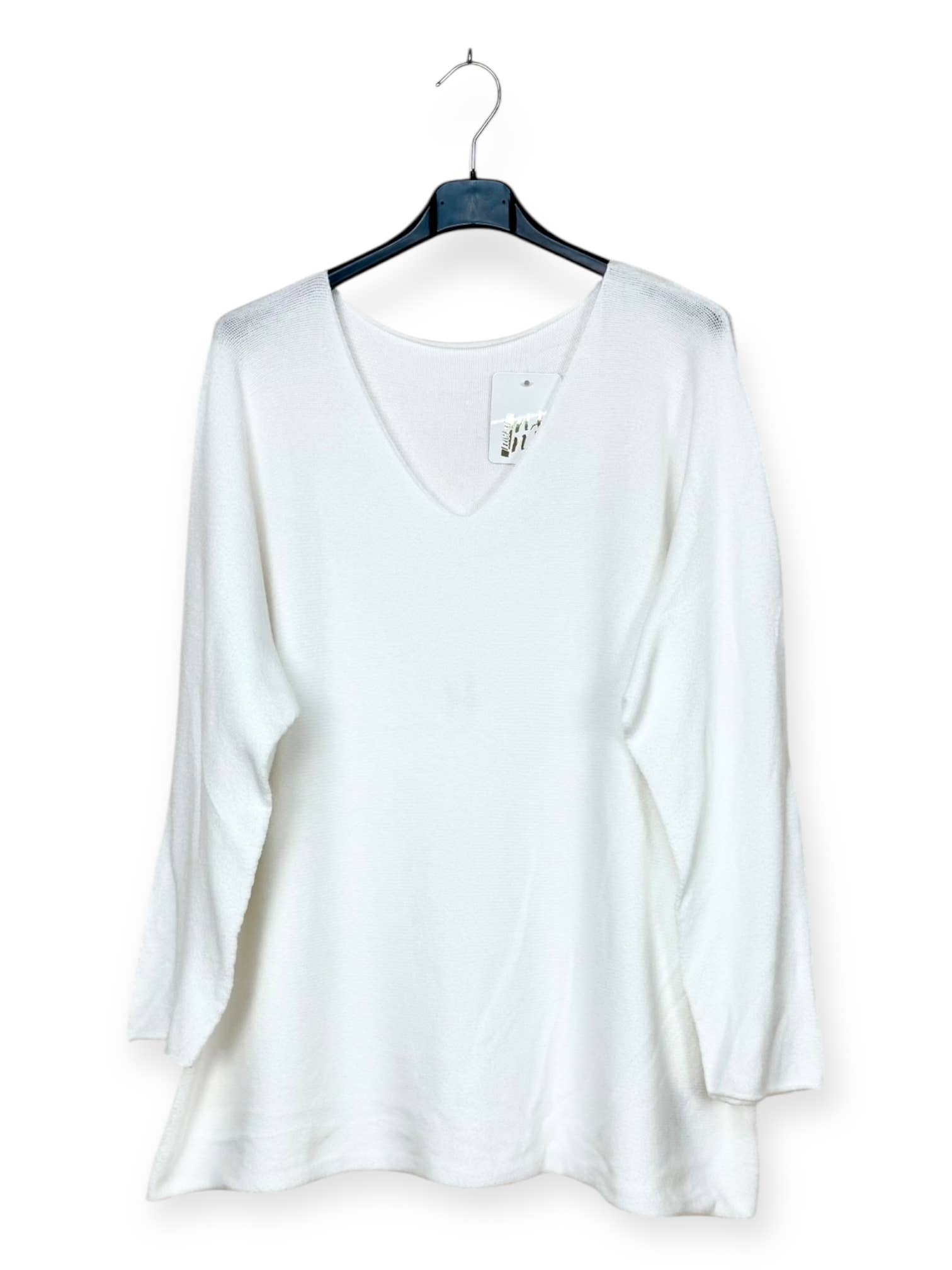 Lucky Nana - Wholesale Knit Sweater - Women's - AH L2218 - Plus Size V-Neck Sweater33